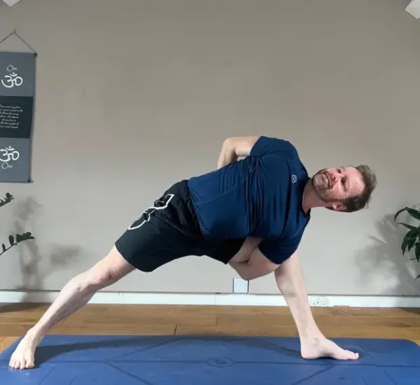 Progress into Bound Side Angle Pose: