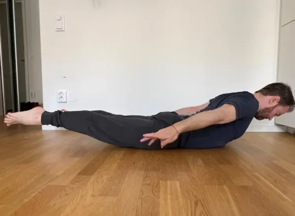 Locust Pose (Shalabhasana) is an Exercise to strengthen lower back