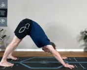 Downward-Facing Dog is an Exercise to strengthen lower back