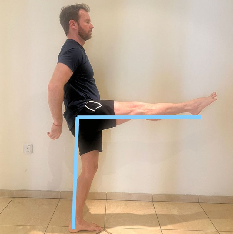 Hip Flexion - Active Range of motion