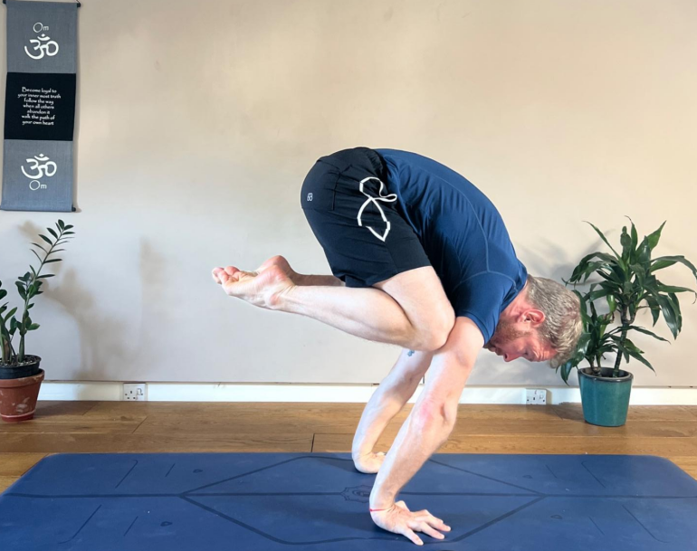 Crane Pose (Bakasana)